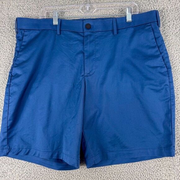 Banana Republic Shorts Mens 40 Blue Core Temp Golf Casual Flat Front Technical - Picture 1 of 15